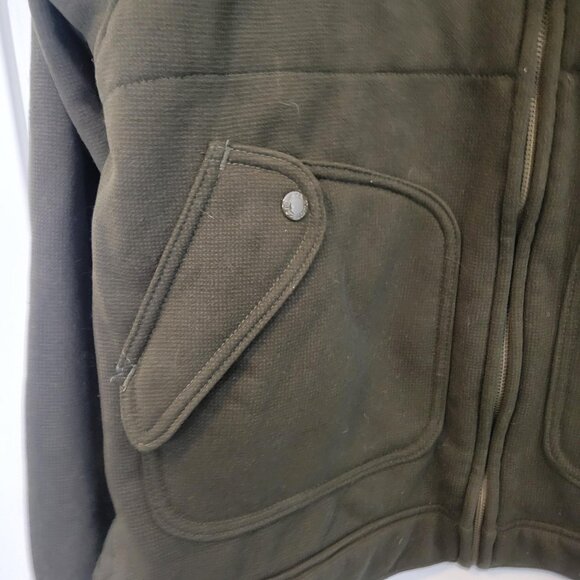Vintage CC Filson Federal Ammunition Crew Jacket Dark Olive Green M Wool Lined - Picture 4 of 6
